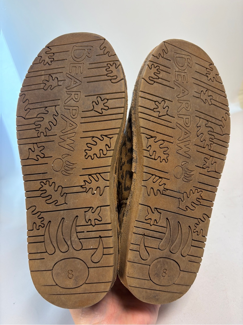 Bearpaw Women's Abigail Hickory Leopard Boots - Picture 5 of 5